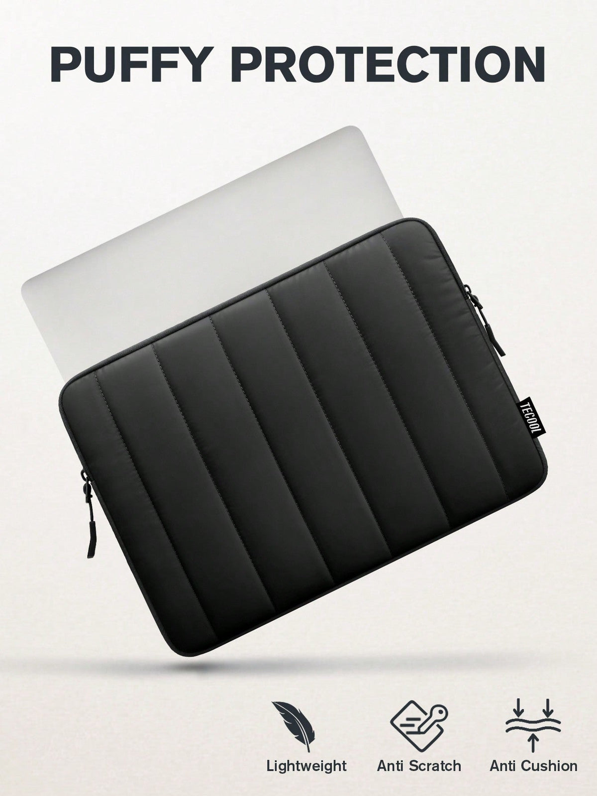 TECOOL Pink Laptop Sleeve Bag