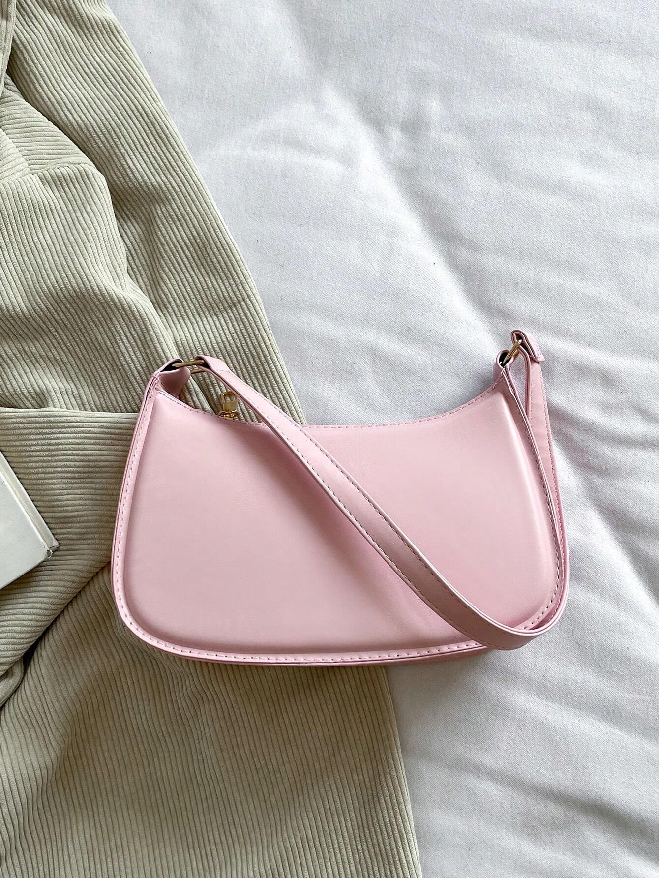 Spring Summer Pink Underarm Bag