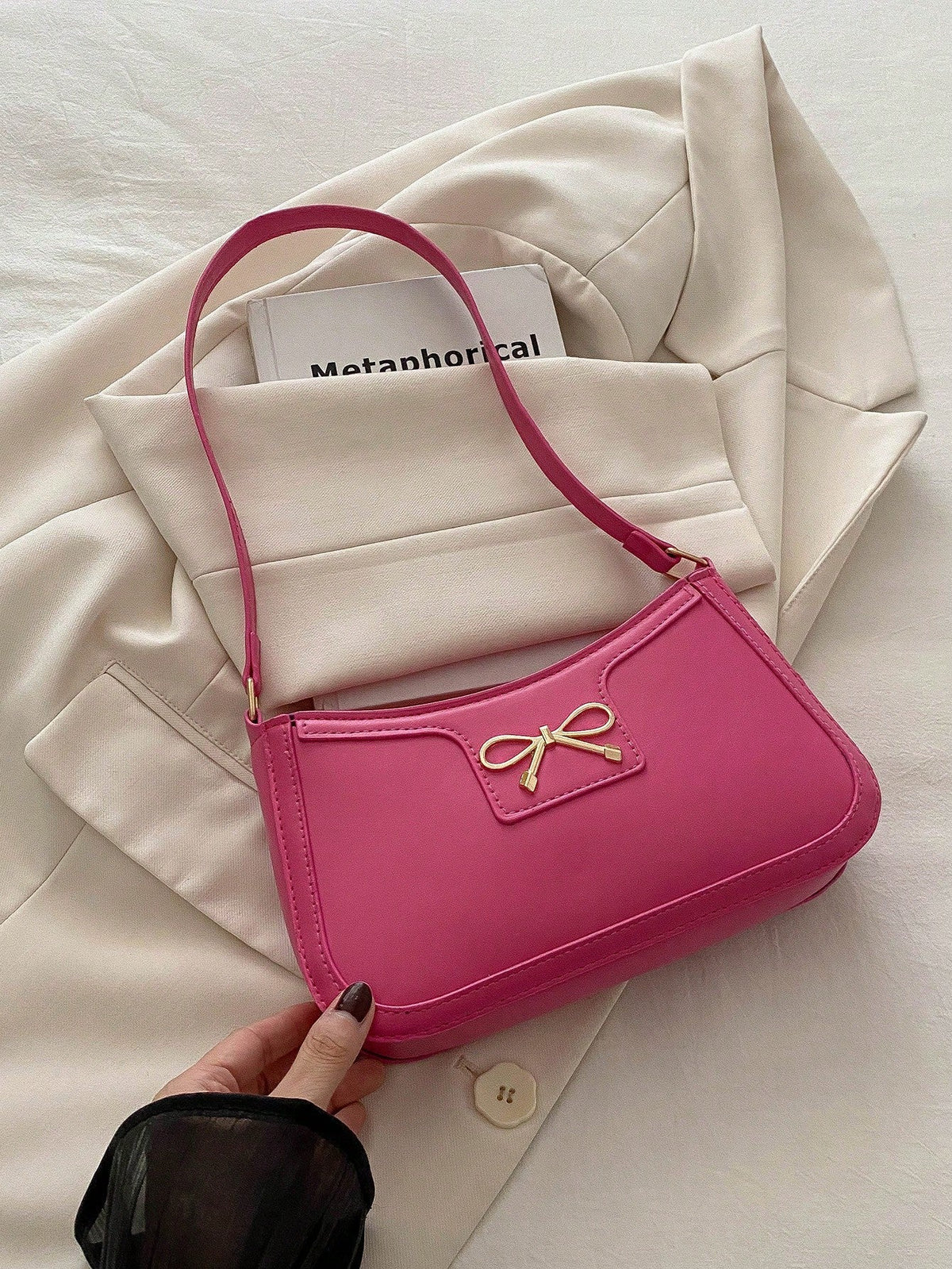 Women’s Elegant Crescent Shoulder Bag