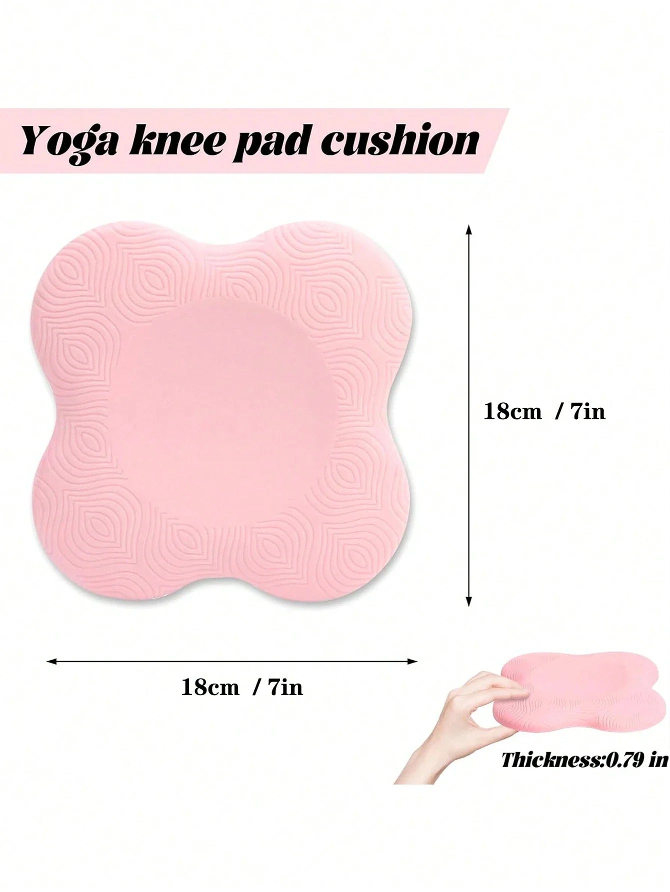 Yoga Knee Cushion Exercise Pad