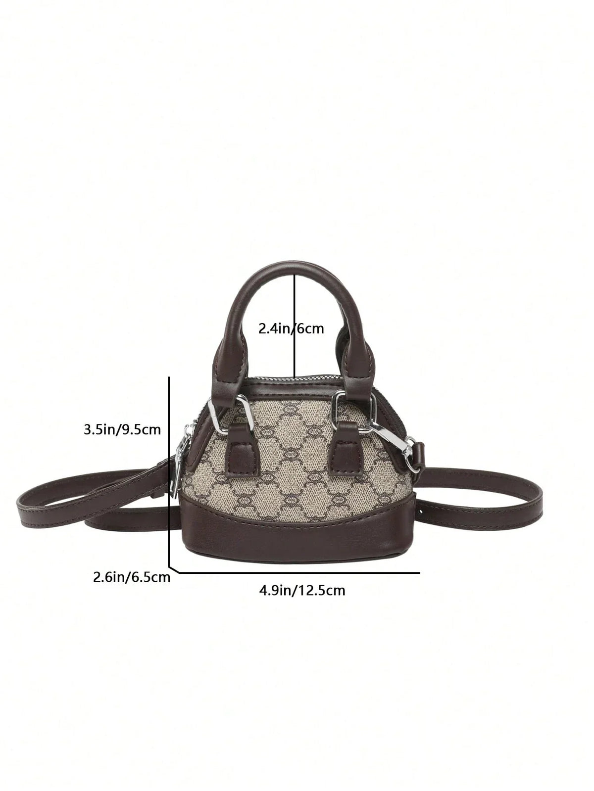 Mini Rhombus Colorblock Shoulder Bag