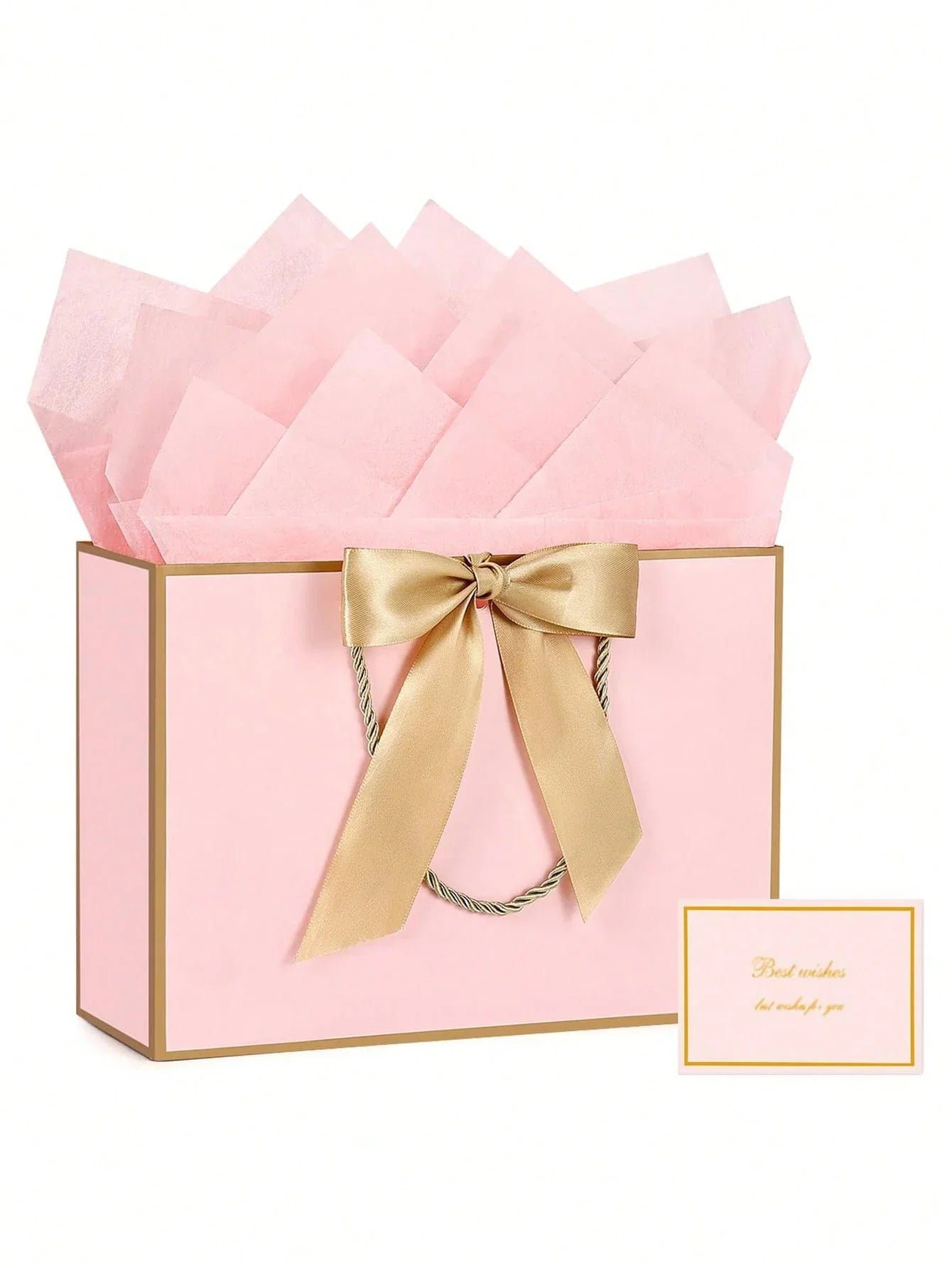 Pink Medium Gift Bags Set