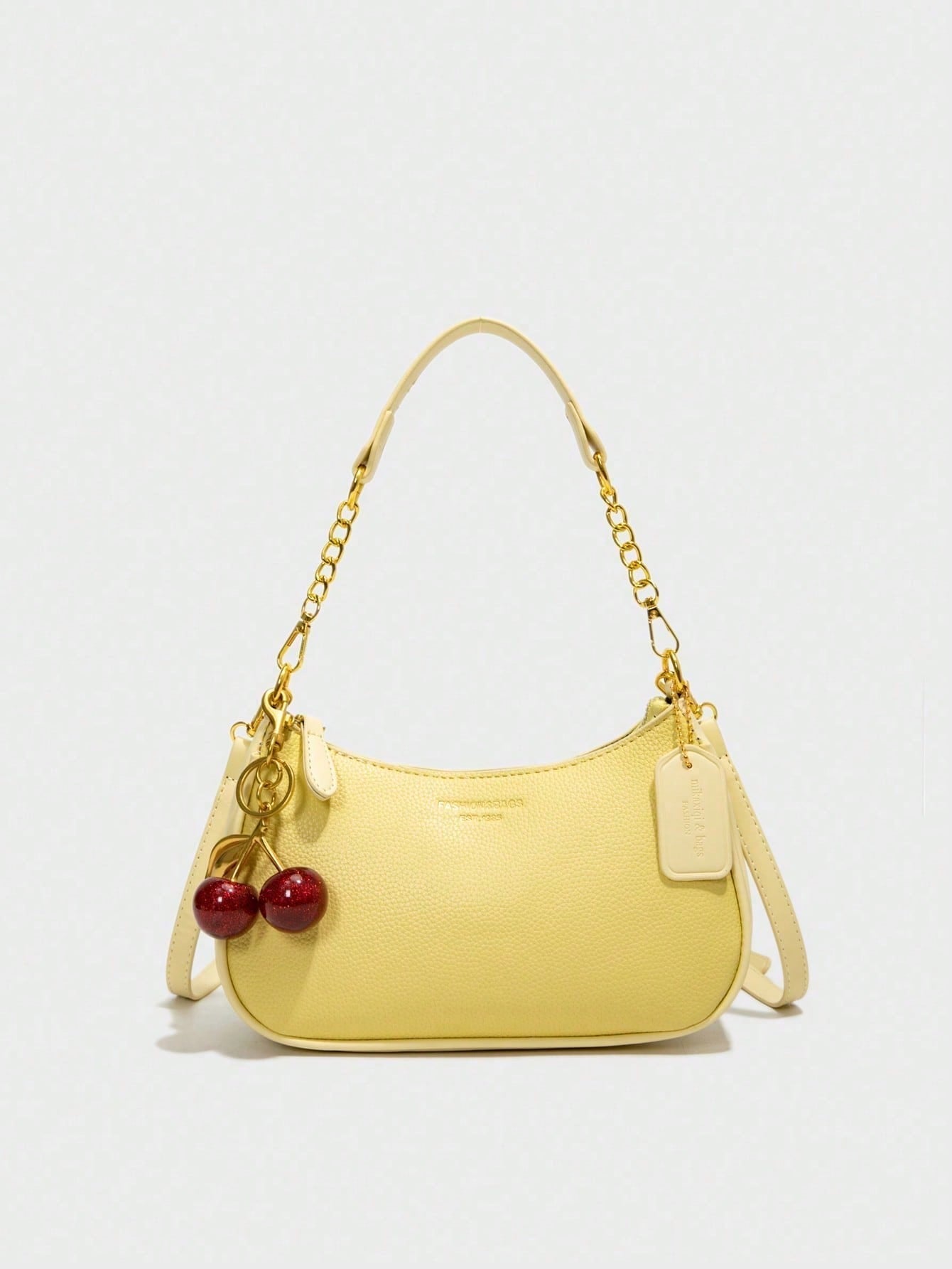 Women’s Litchi Grain Crossbody Handbag