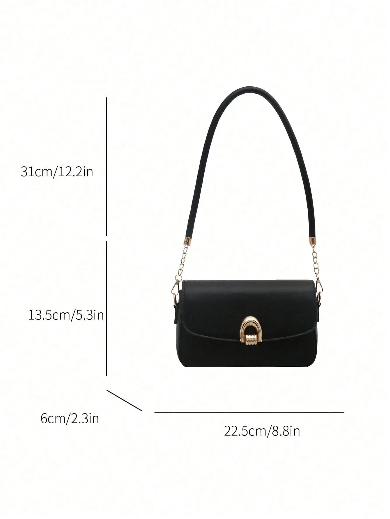 Women’s Elegant Crescent Shoulder Bag