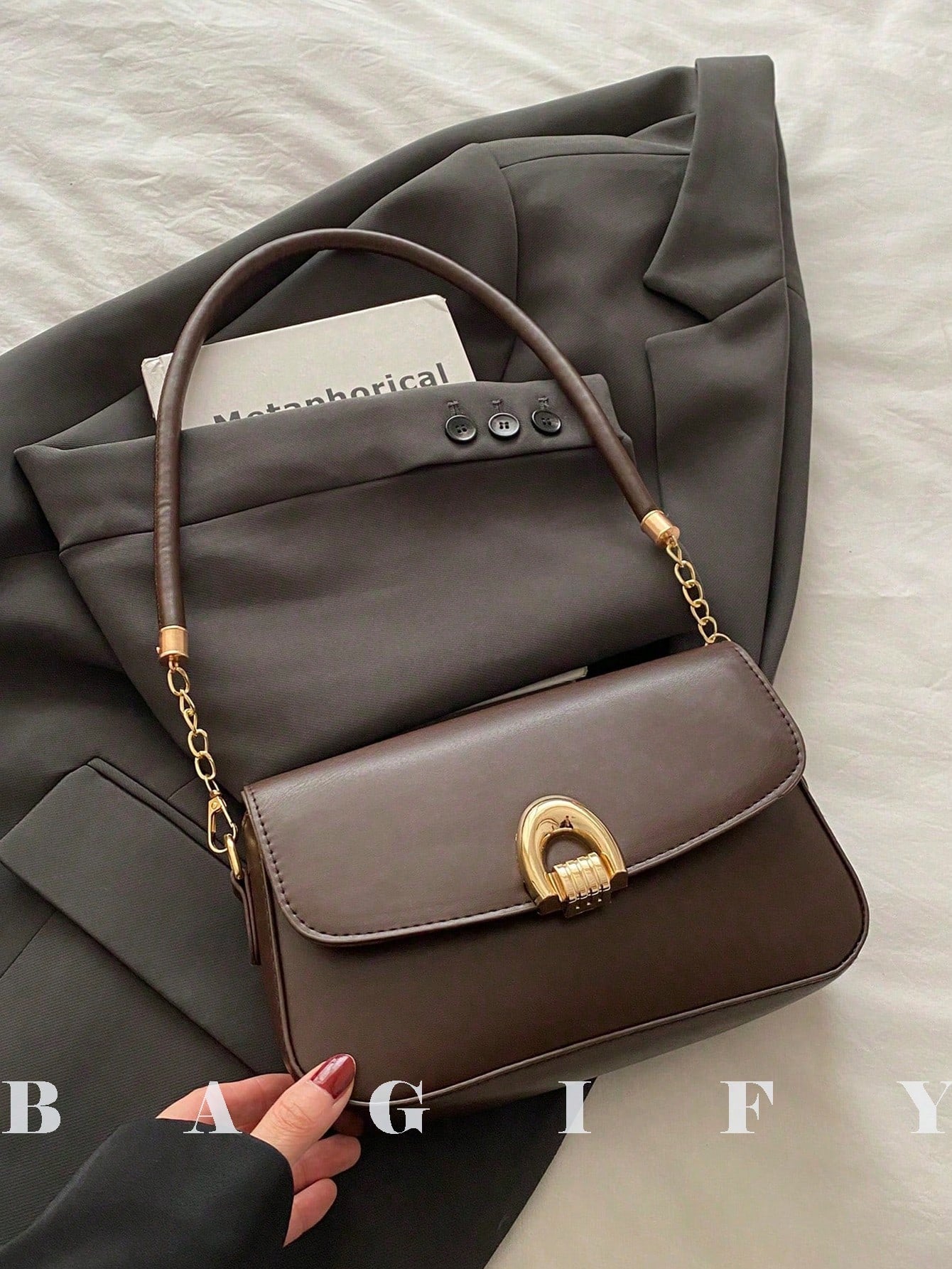 Women’s Elegant Crescent Shoulder Bag