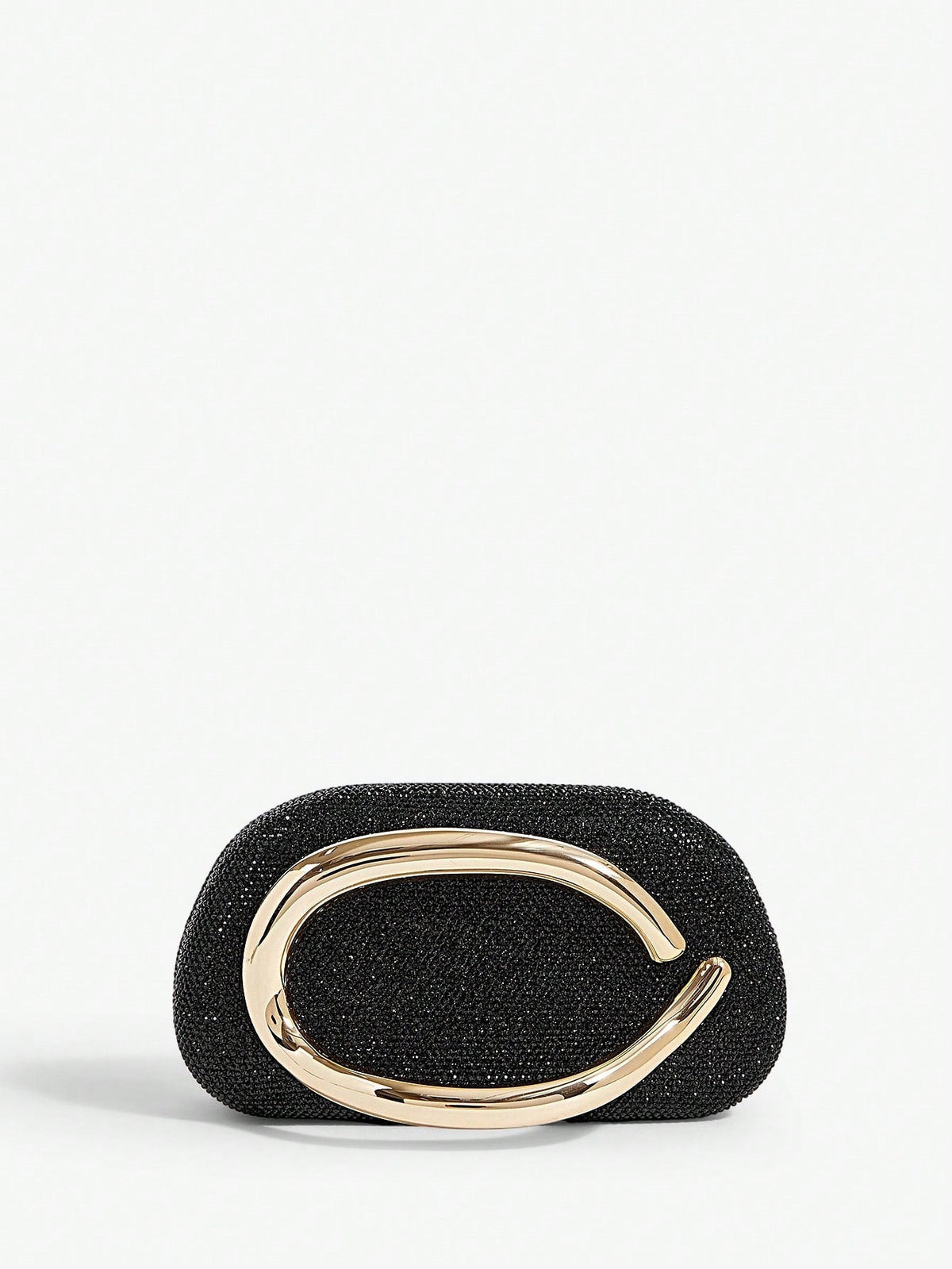 SHEIN BAE Metallic Evening Clutch
