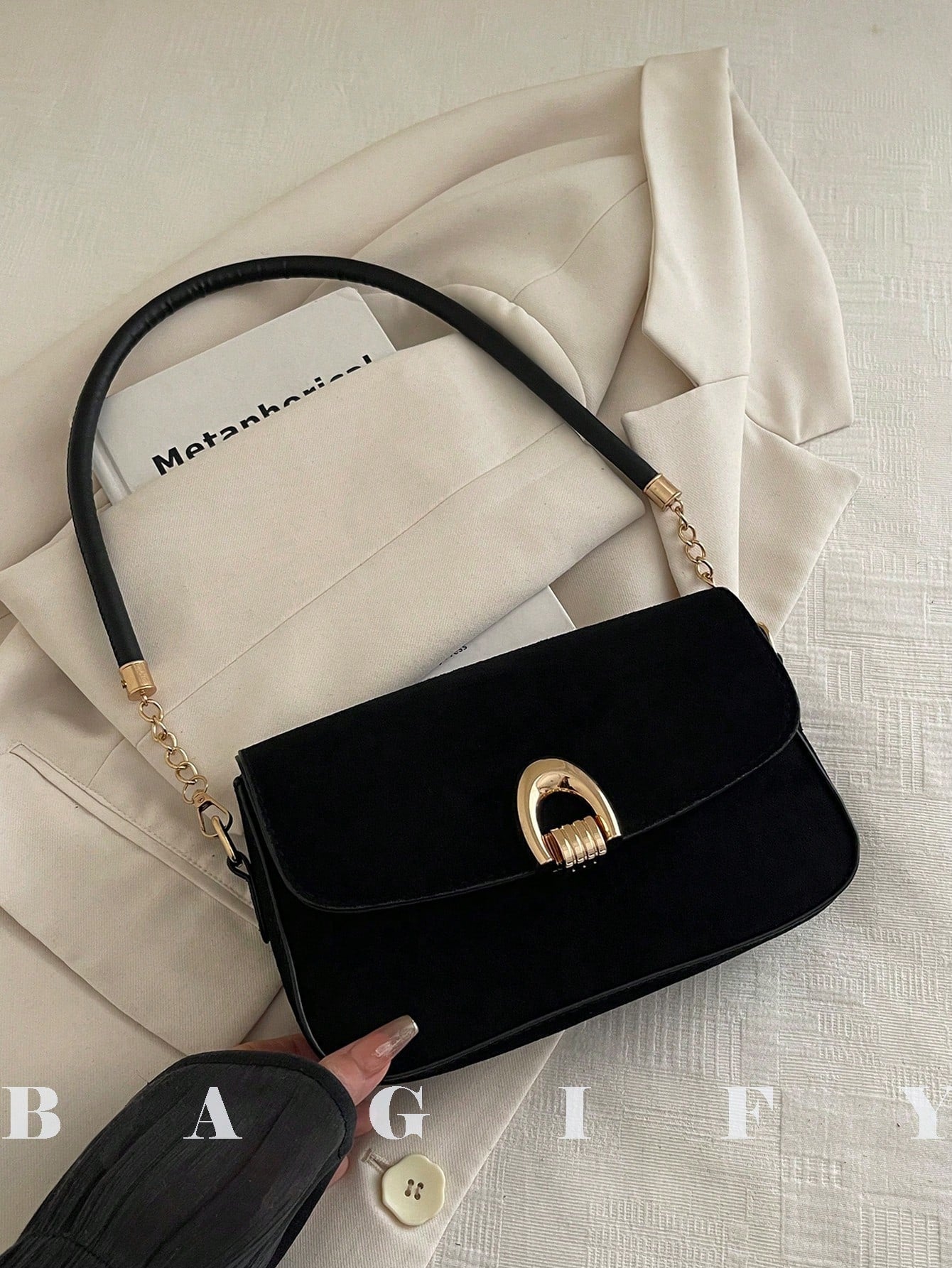 Women’s Elegant Crescent Shoulder Bag