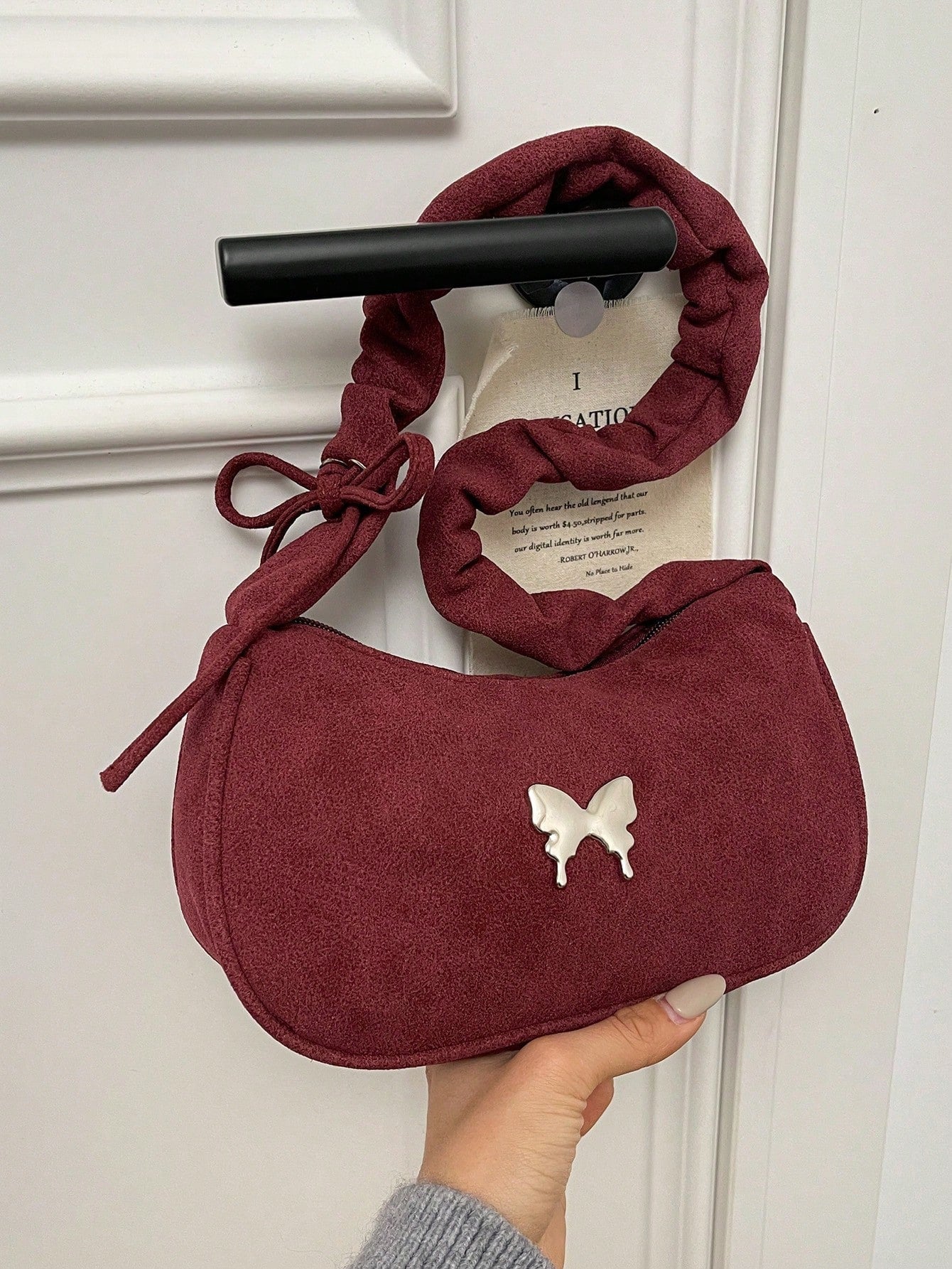Spring Summer Pink Underarm Bag