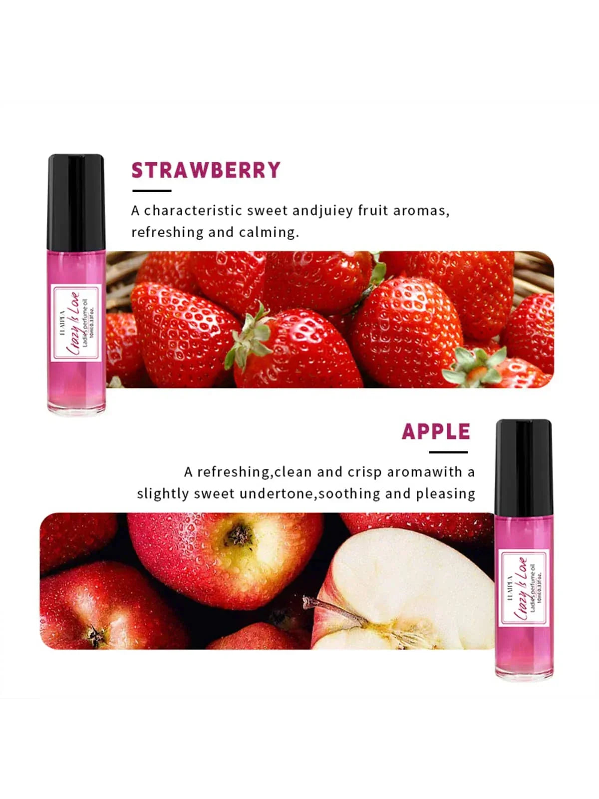 Flatpea Fruity Floral Pink Perfume for Woman 1pc