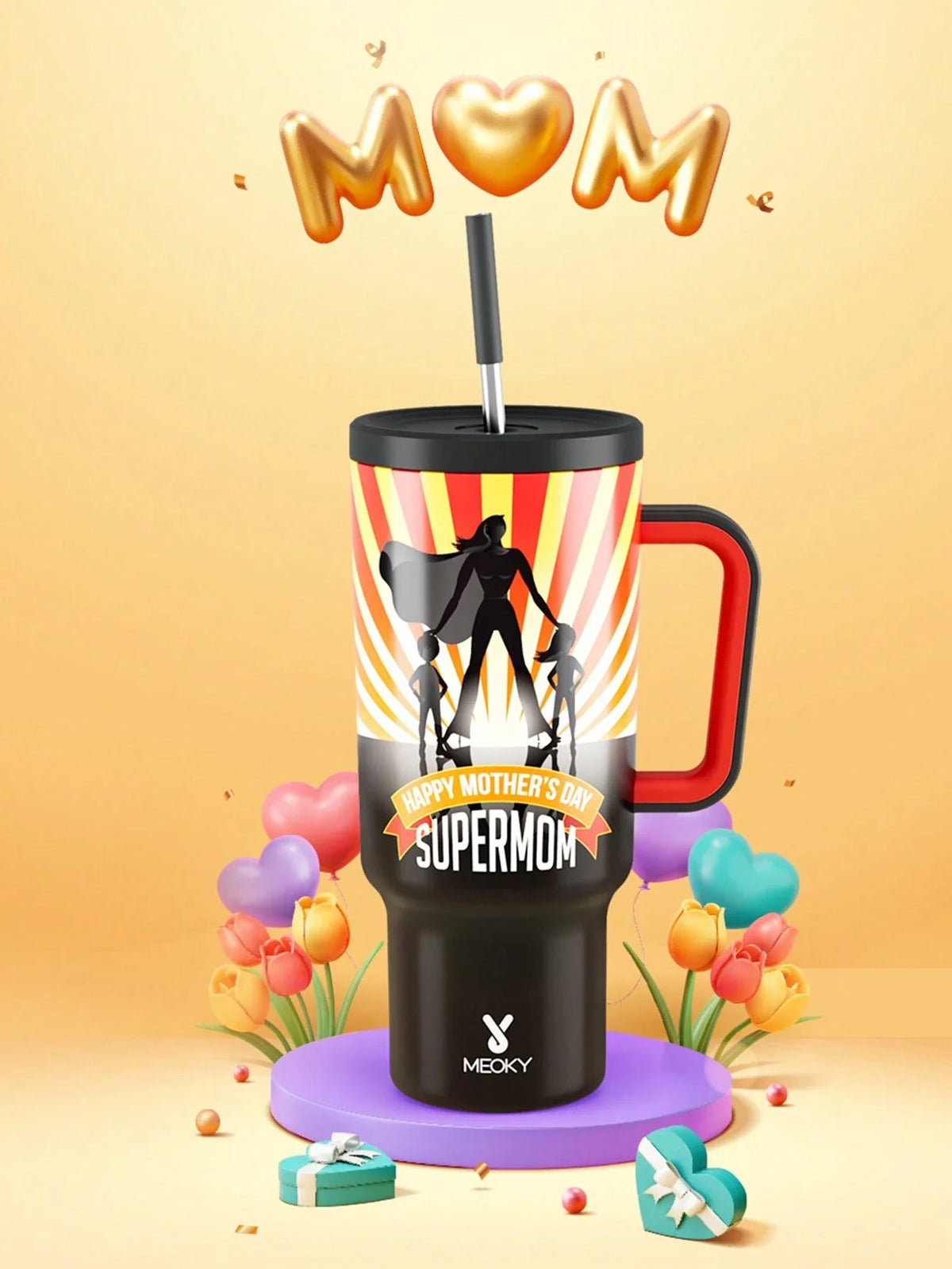 Meoky 40oz Mother’s Day Tumbler