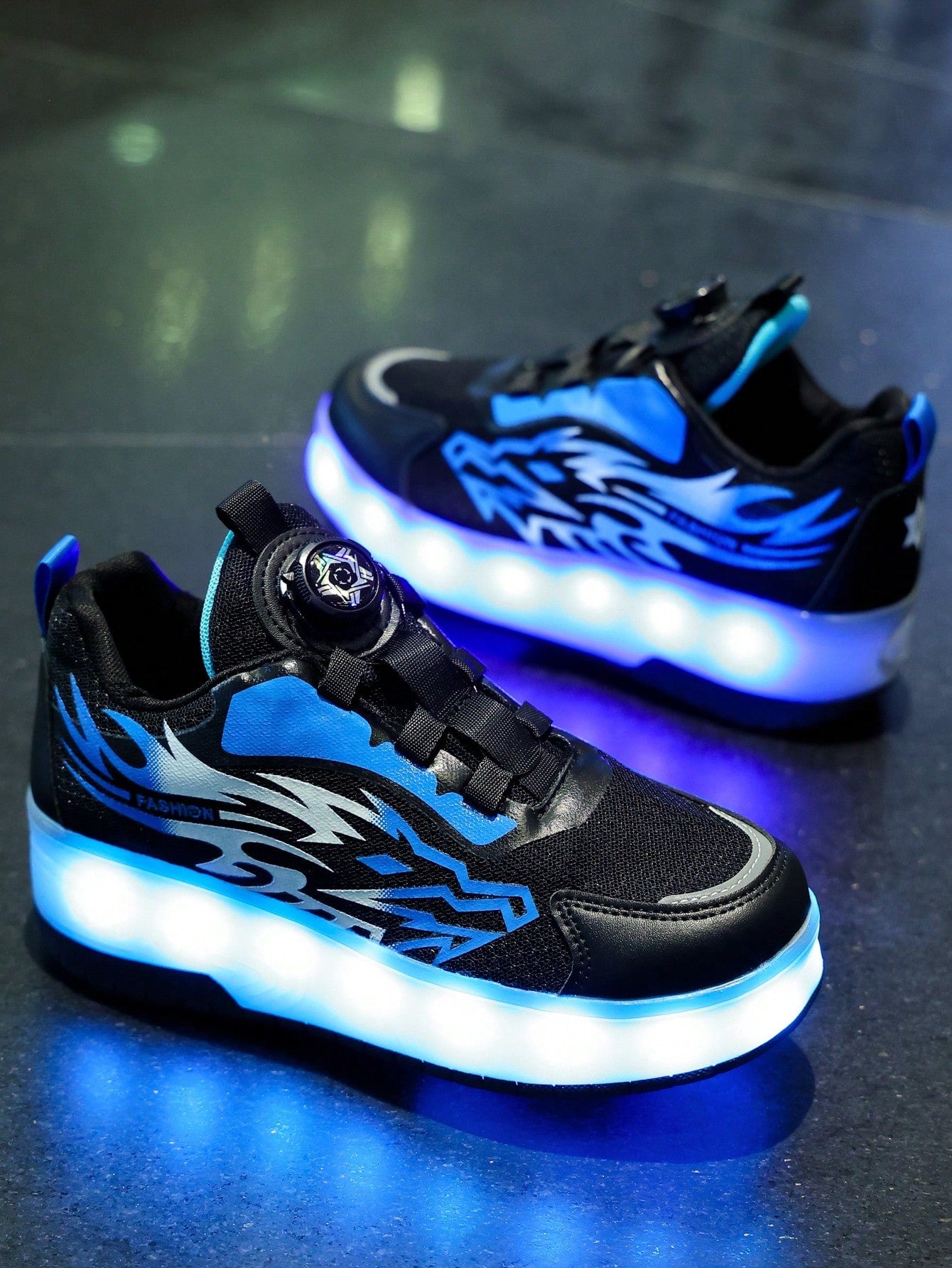 LED Light Up Roller Skate Shoes