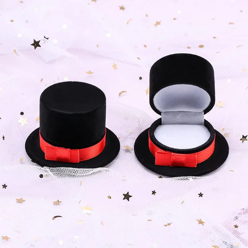 Velvet Jewelry Gift Box Holder