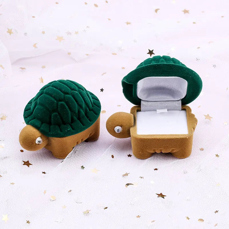 Velvet Jewelry Gift Box Holder