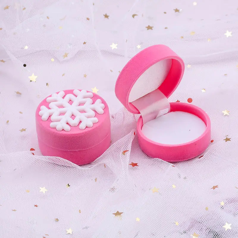 Velvet Jewelry Gift Box Holder