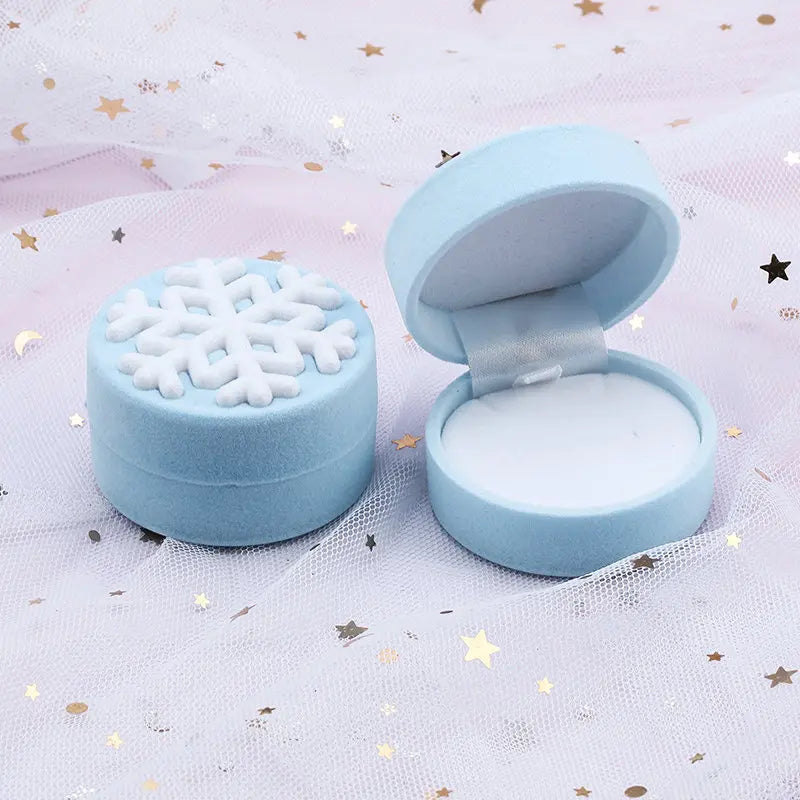 Velvet Jewelry Gift Box Holder