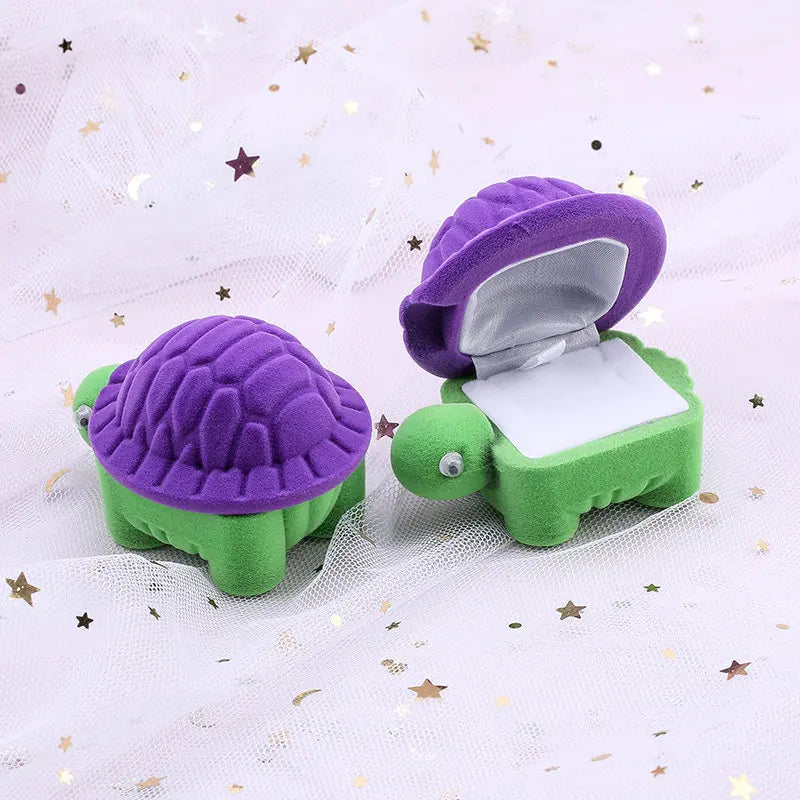 Velvet Jewelry Gift Box Holder