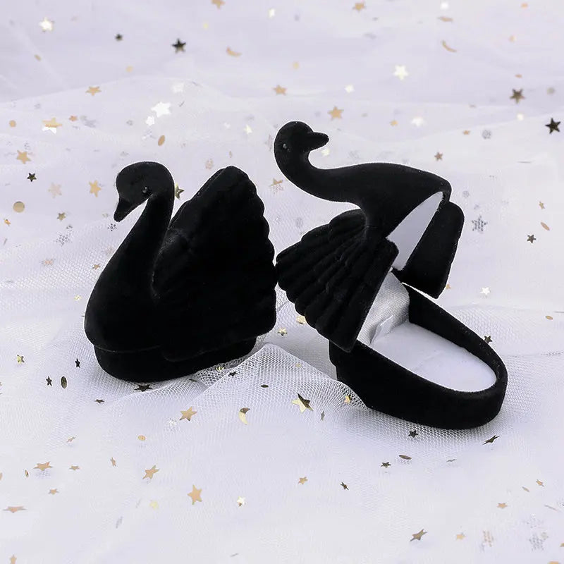 Velvet Jewelry Gift Box Holder