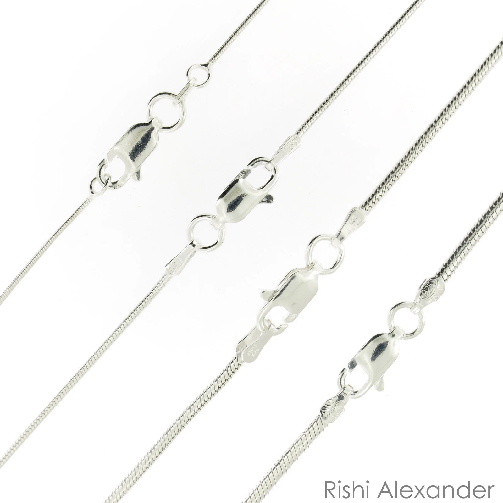 925 Sterling Silver Snake Chain