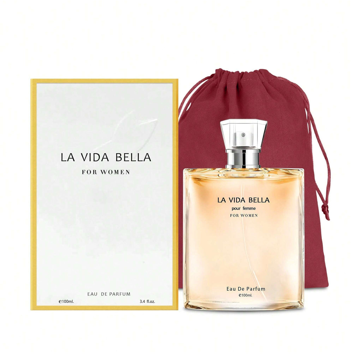 La Vida Bella Women Casual Perfume 3.4 oz