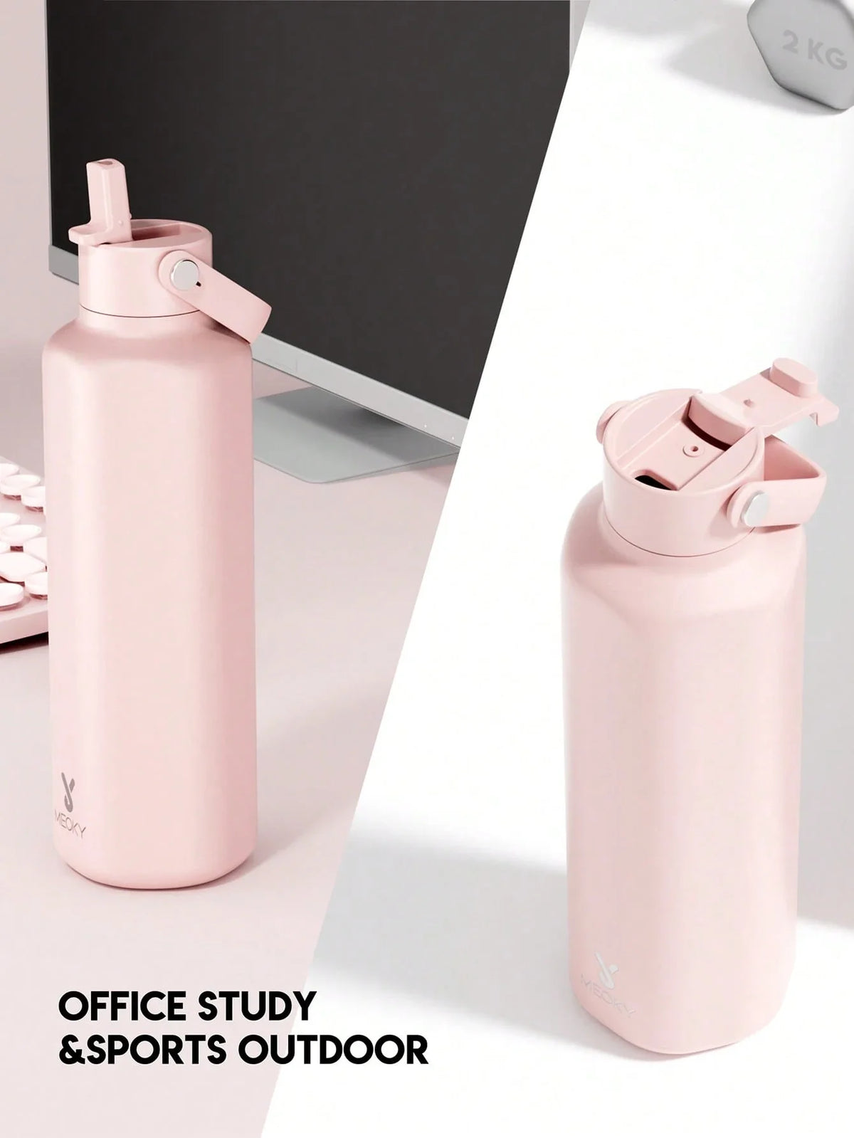 Meoky 24oz Insulated Travel Tumbler