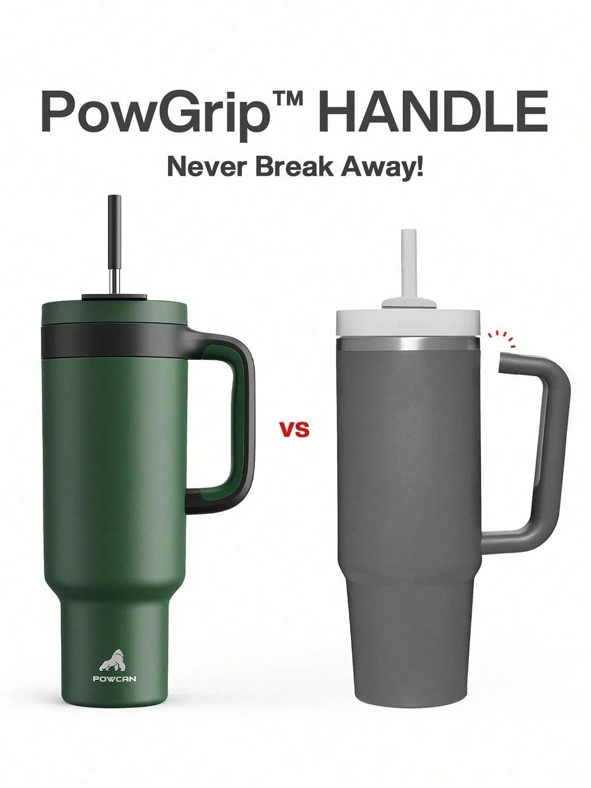 Meoky 50oz Insulated Tumbler Bottle