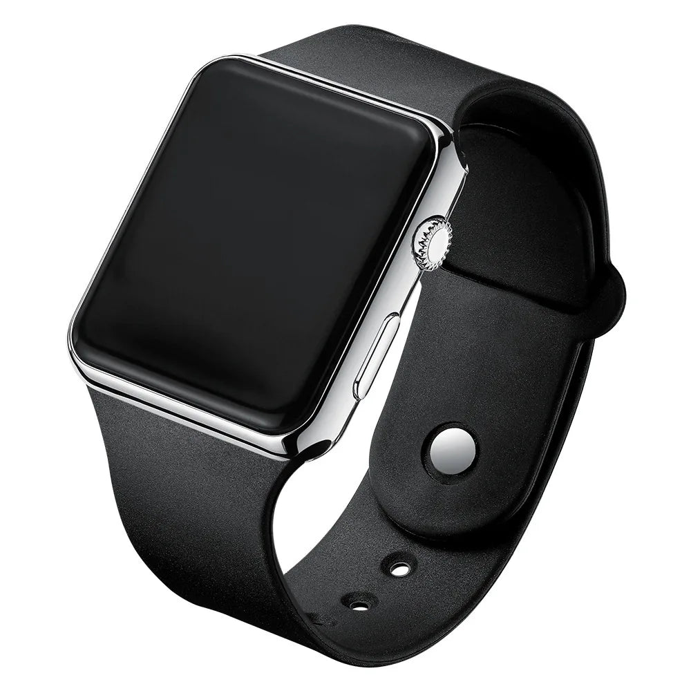 Simple Digital LED Sports Watch
