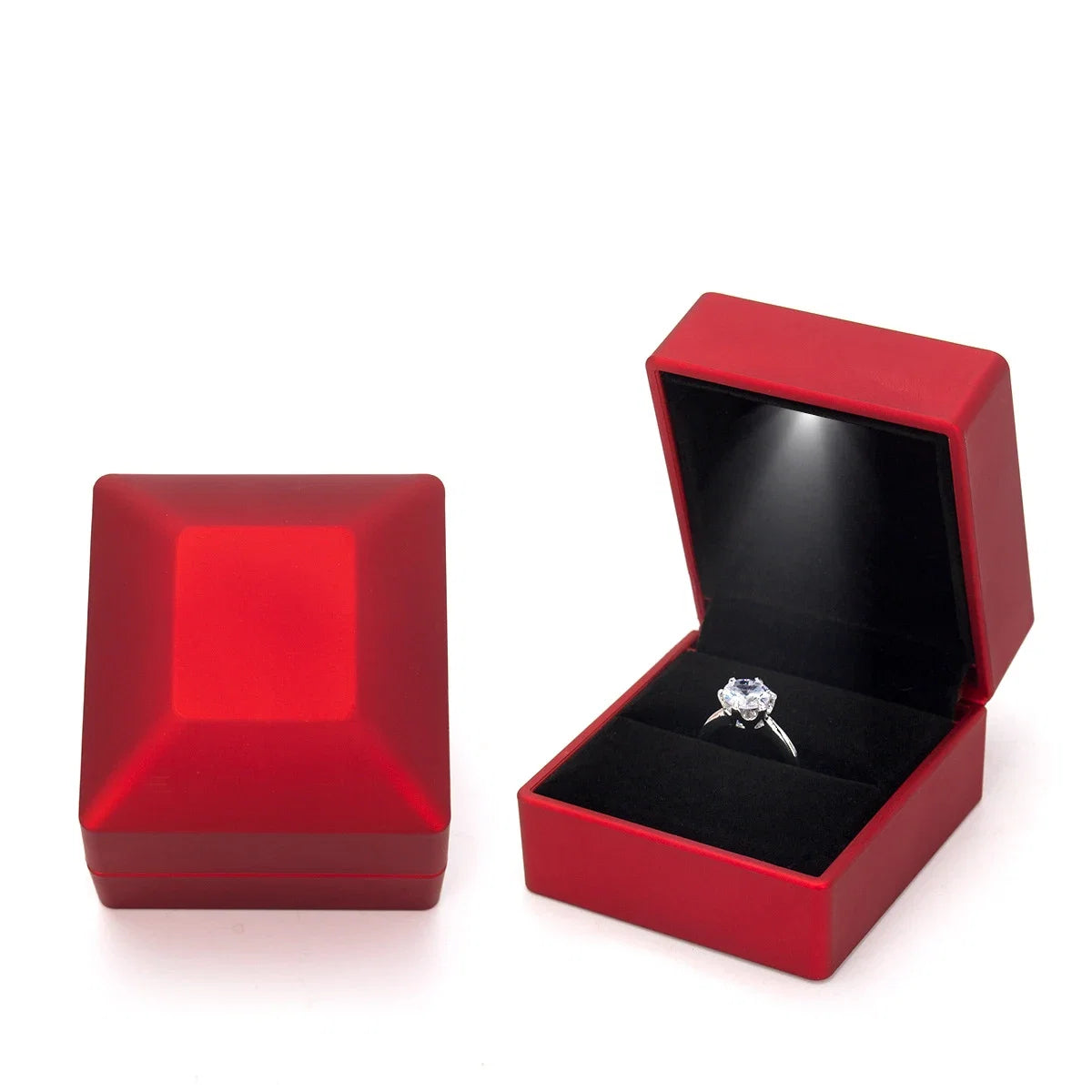 Luxury LED Jewelry Ring Box