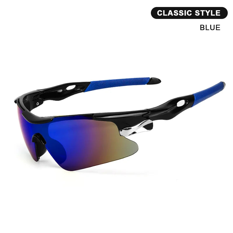 RIDERACE Sports Cycling Sunglasses Men