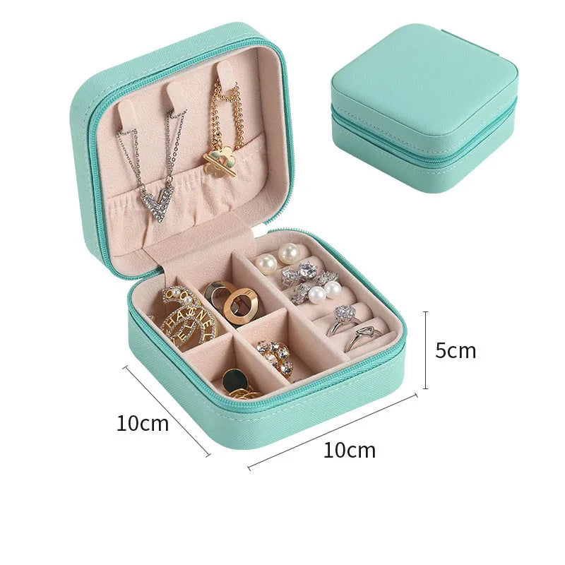 Portable Macaroon Travel Jewelry Box
