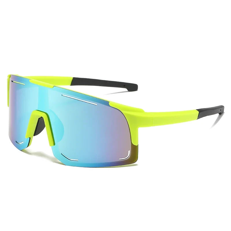 Sports Wrap Around Sunglasses For Women Men Large One Piece Sun Shades For Cycling Fishing Skiing Fashion Sun Glasses UV400