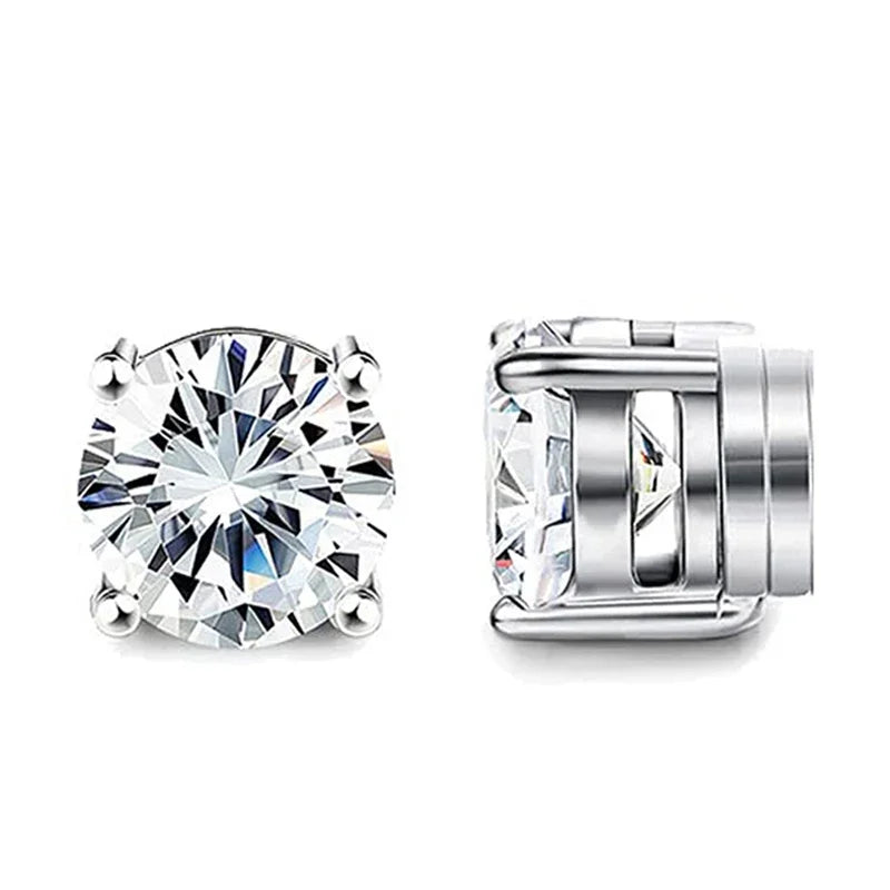 Crystal Magnetic Non Piercing Earrings