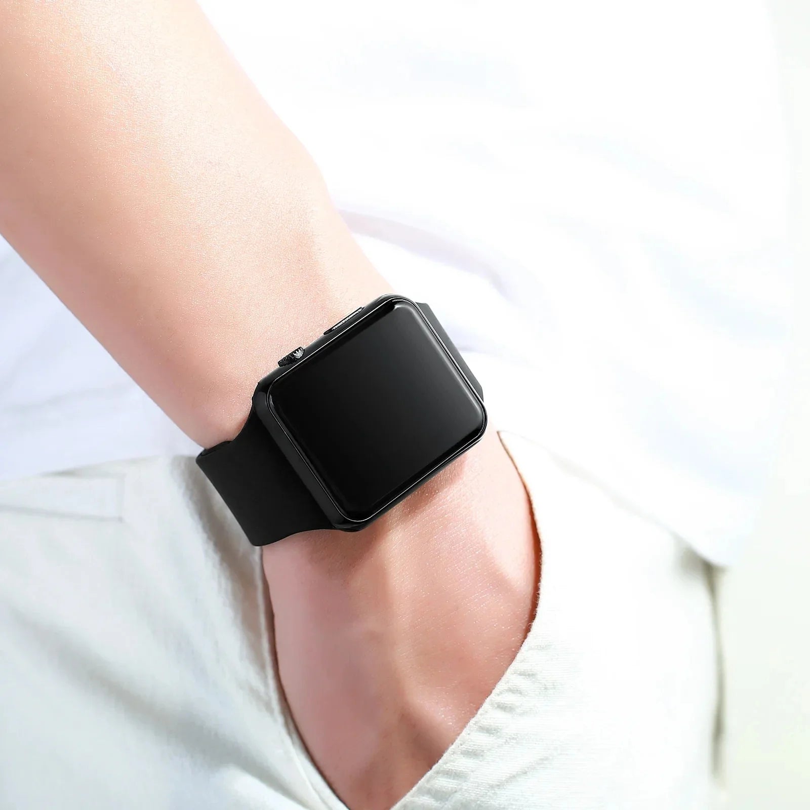 Simple Digital LED Sports Watch