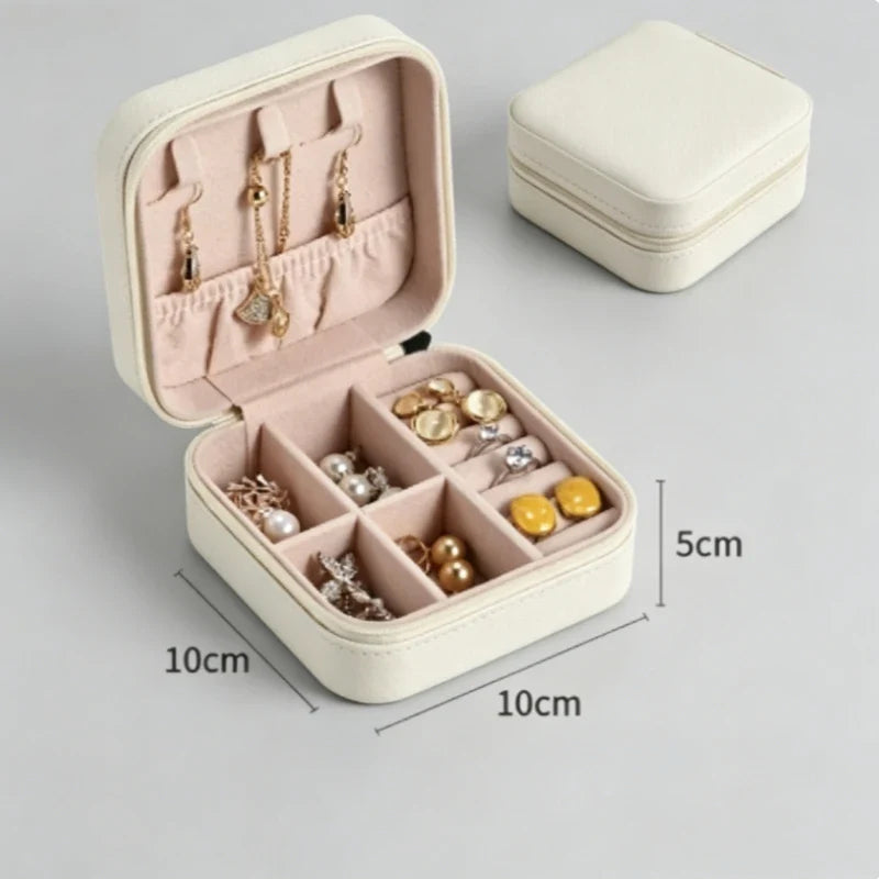 Portable Macaroon Travel Jewelry Box
