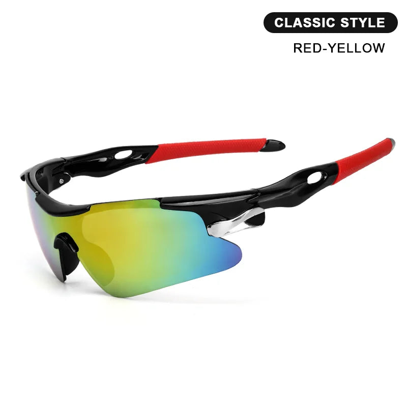 RIDERACE Sports Cycling Sunglasses Men
