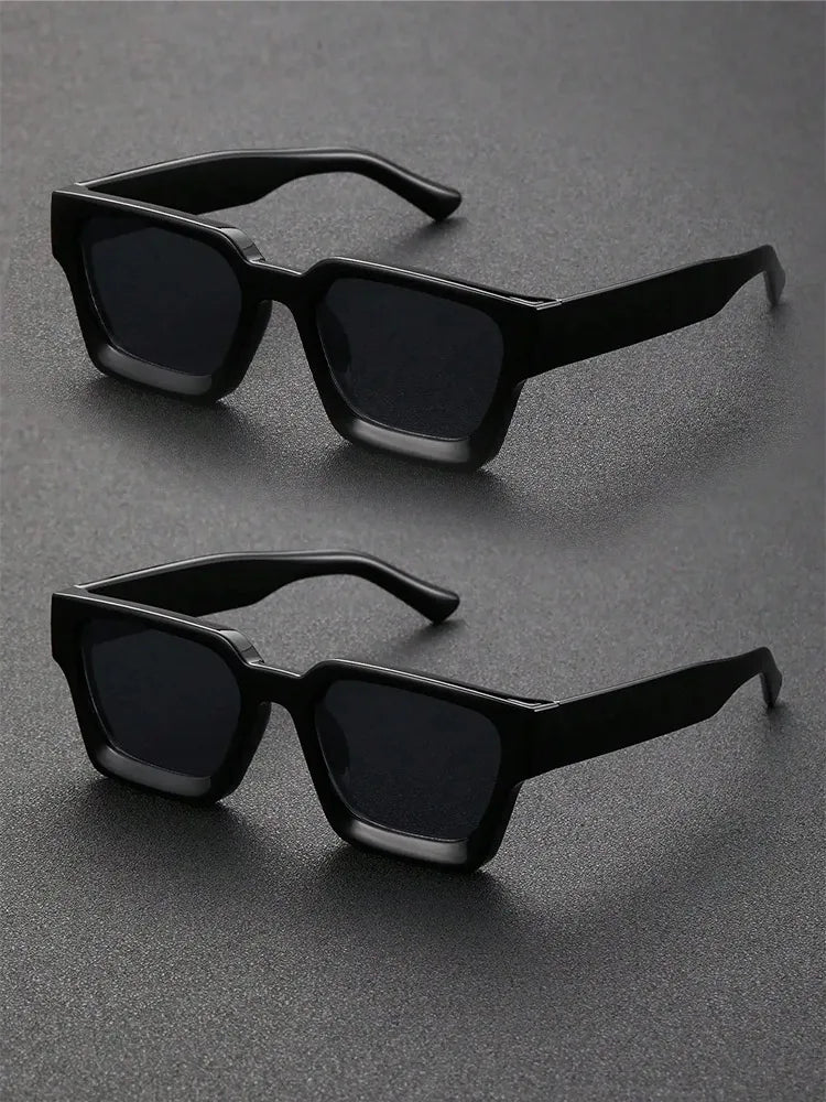 Unisex Square Frame Fashion Sunglasses