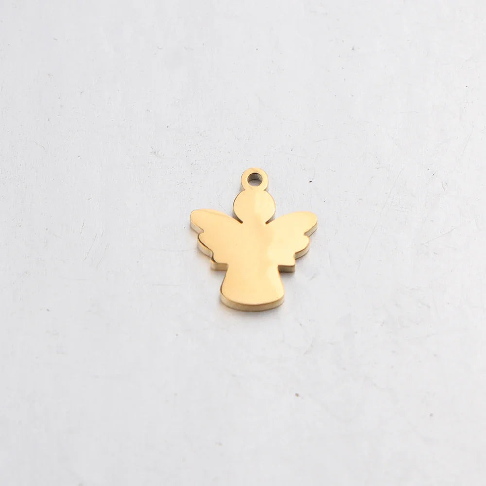 Stainless Steel Mini Angel Charms