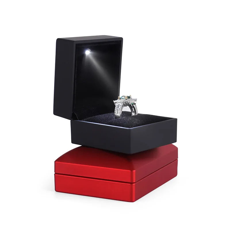 Luxury LED Jewelry Ring Box