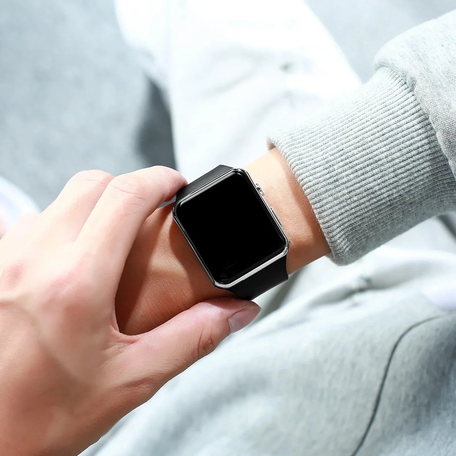 Simple Digital LED Sports Watch