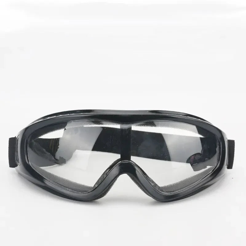 Double-layer Outdoor Windshield Labor Protection Glasses PC Lens Protective Head-mounted Adult Men's Women's Ski Glasses
