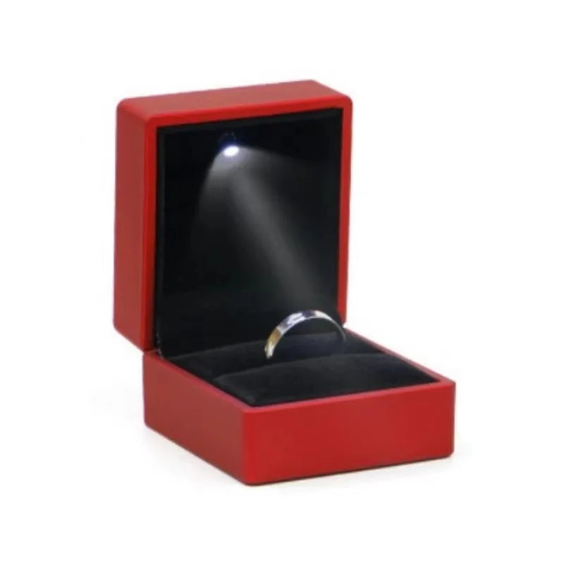 Luxury LED Jewelry Ring Box