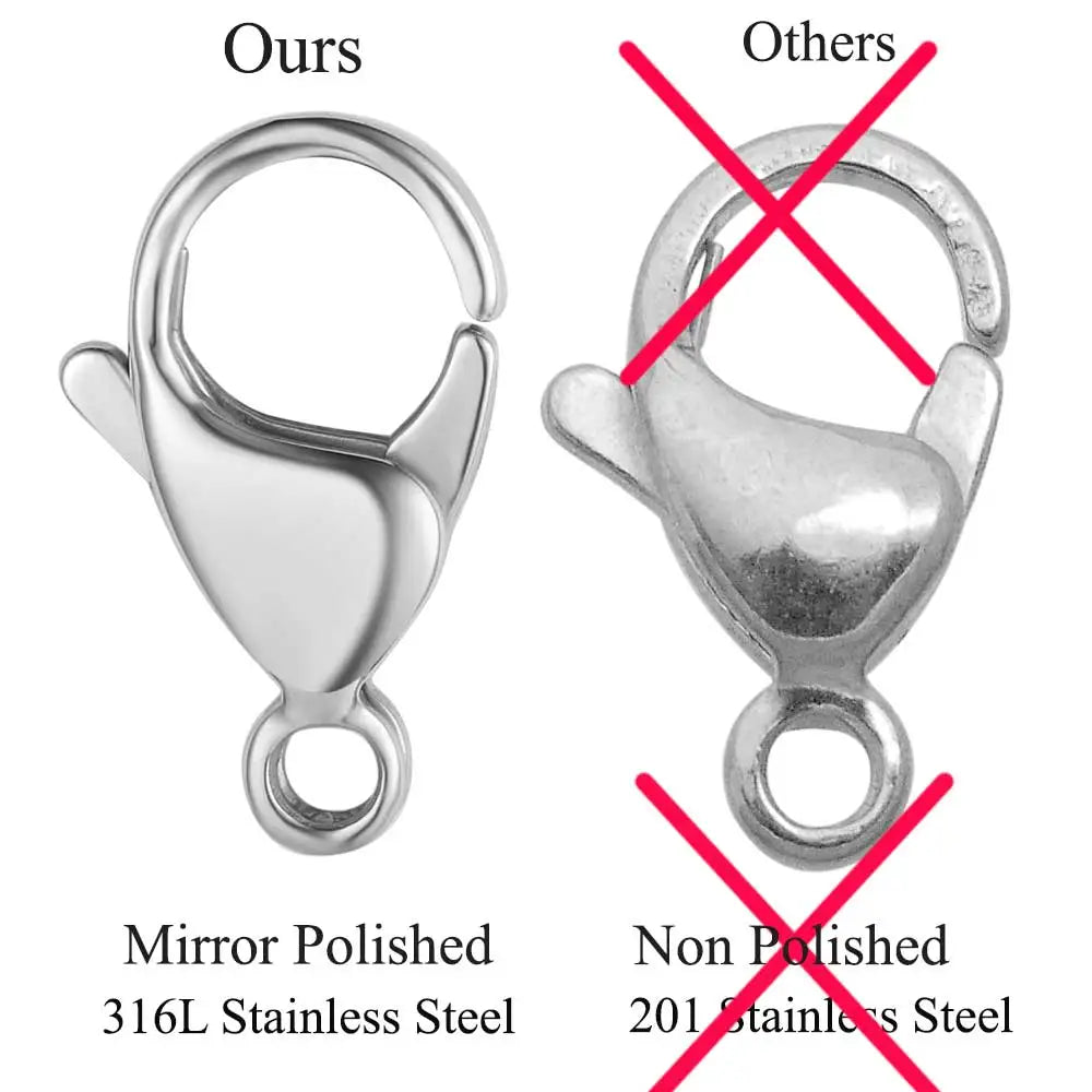 316L Stainless Steel Lobster Clasps