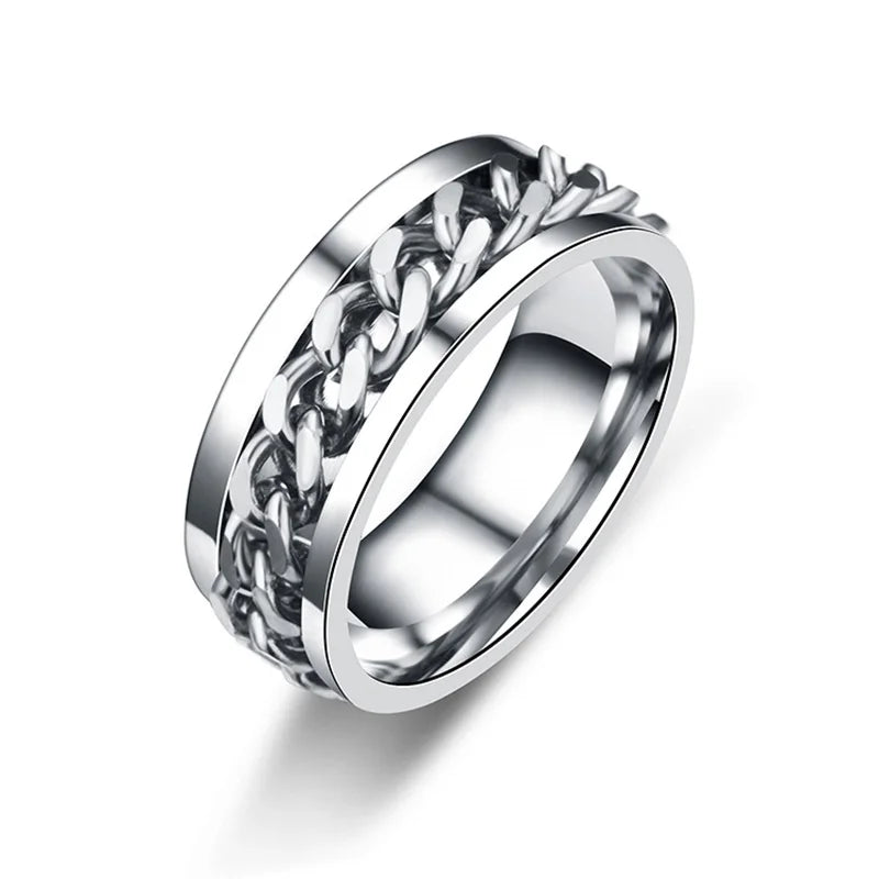 Titanium Steel Spinner Chain Ring