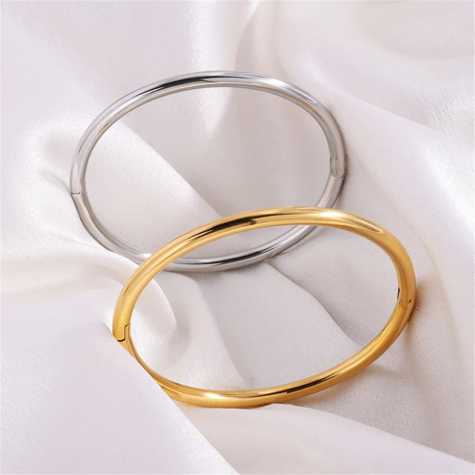 Luxury Stainless Steel Minimalist Bracelet