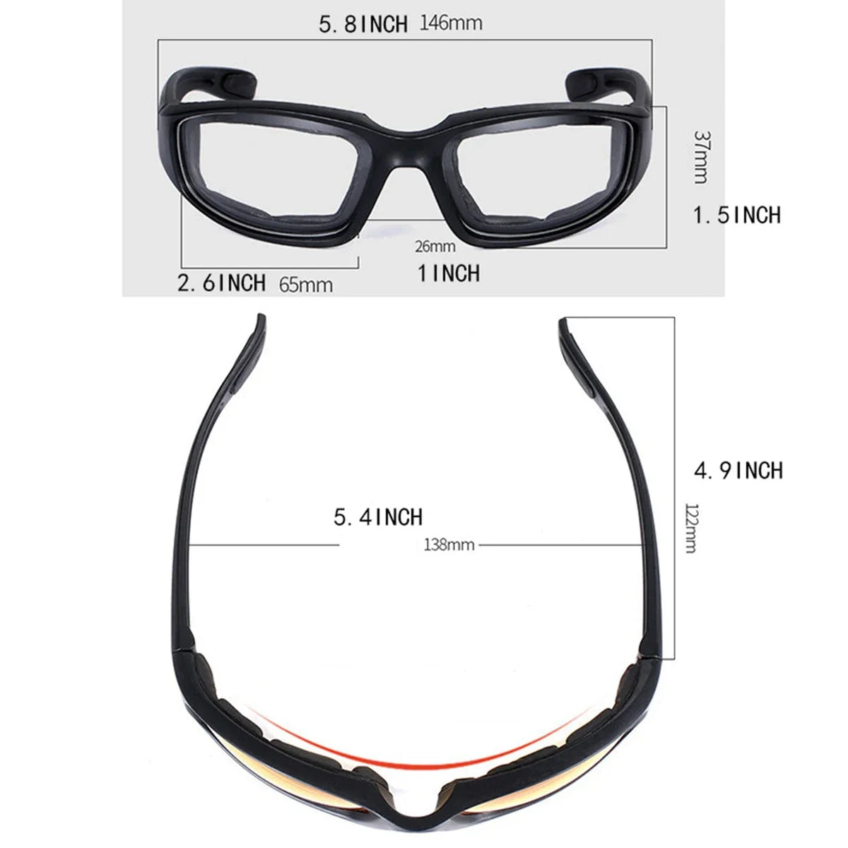 Fashion Goggles CS Impact Protection Tactical Windshield Cycling Sports Tactical Glasses for Women's