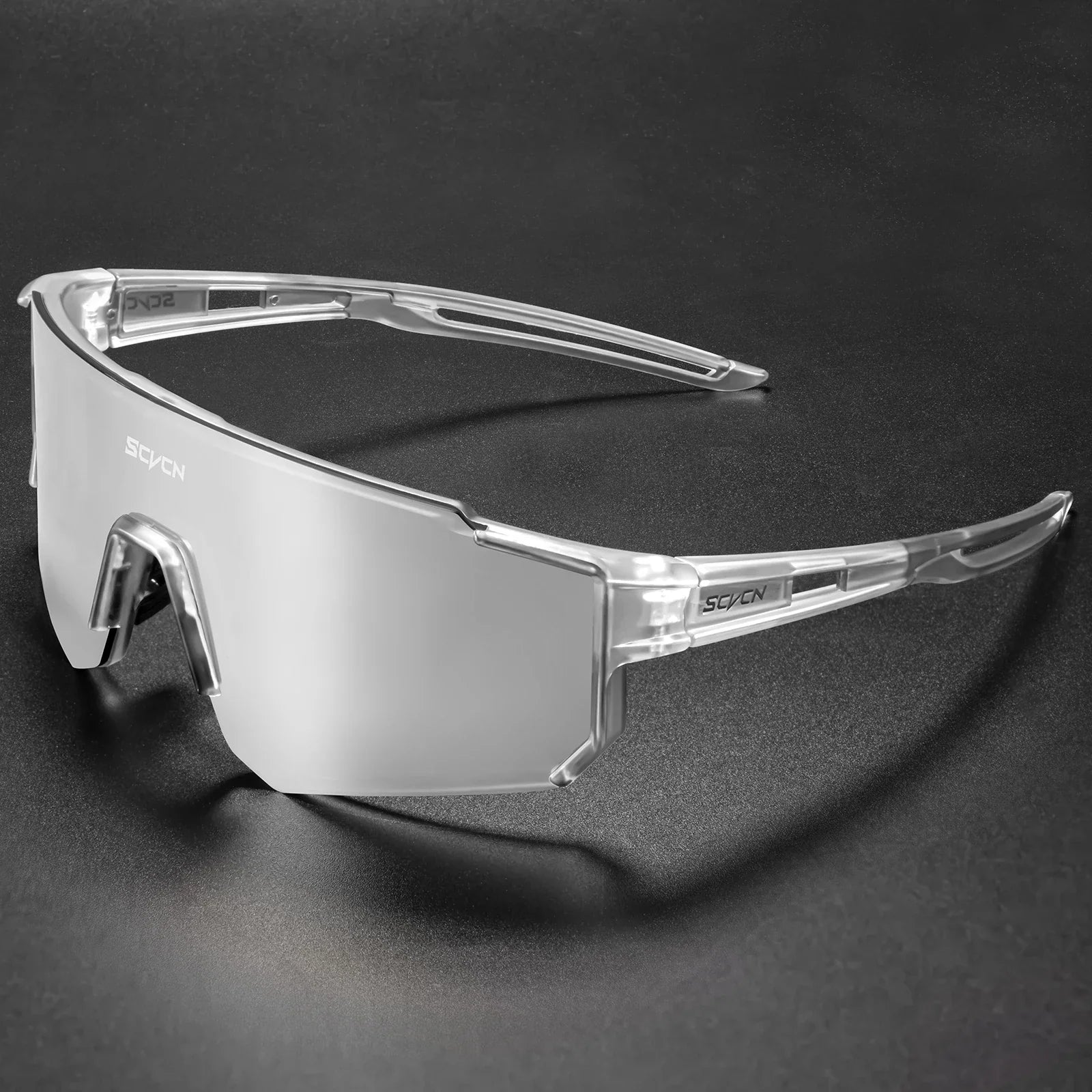 SCVCN Sunglasses for Men Sport Cycling Glasses Bike Mountain Bicycle Hiking Camping Golf UV400 Protection Glasses Women Baseball
