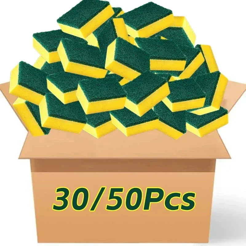 Highly Absorbent Double-Sided Cleaning Sponge