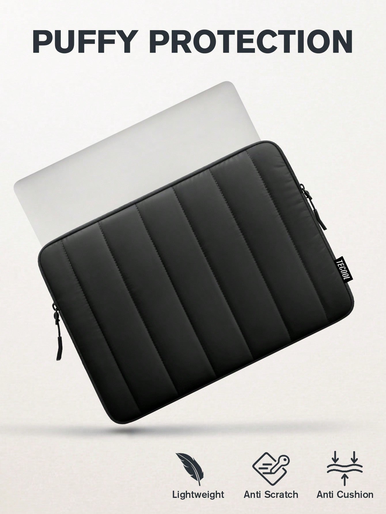 TECOOL Pink Laptop Sleeve Bag