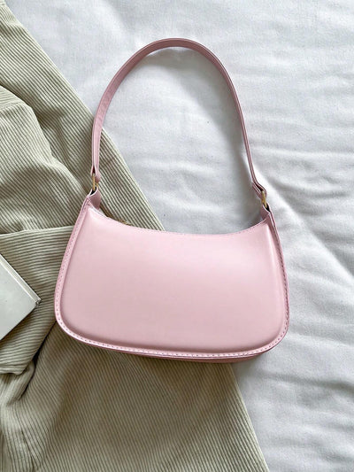 Spring Summer Pink Underarm Bag