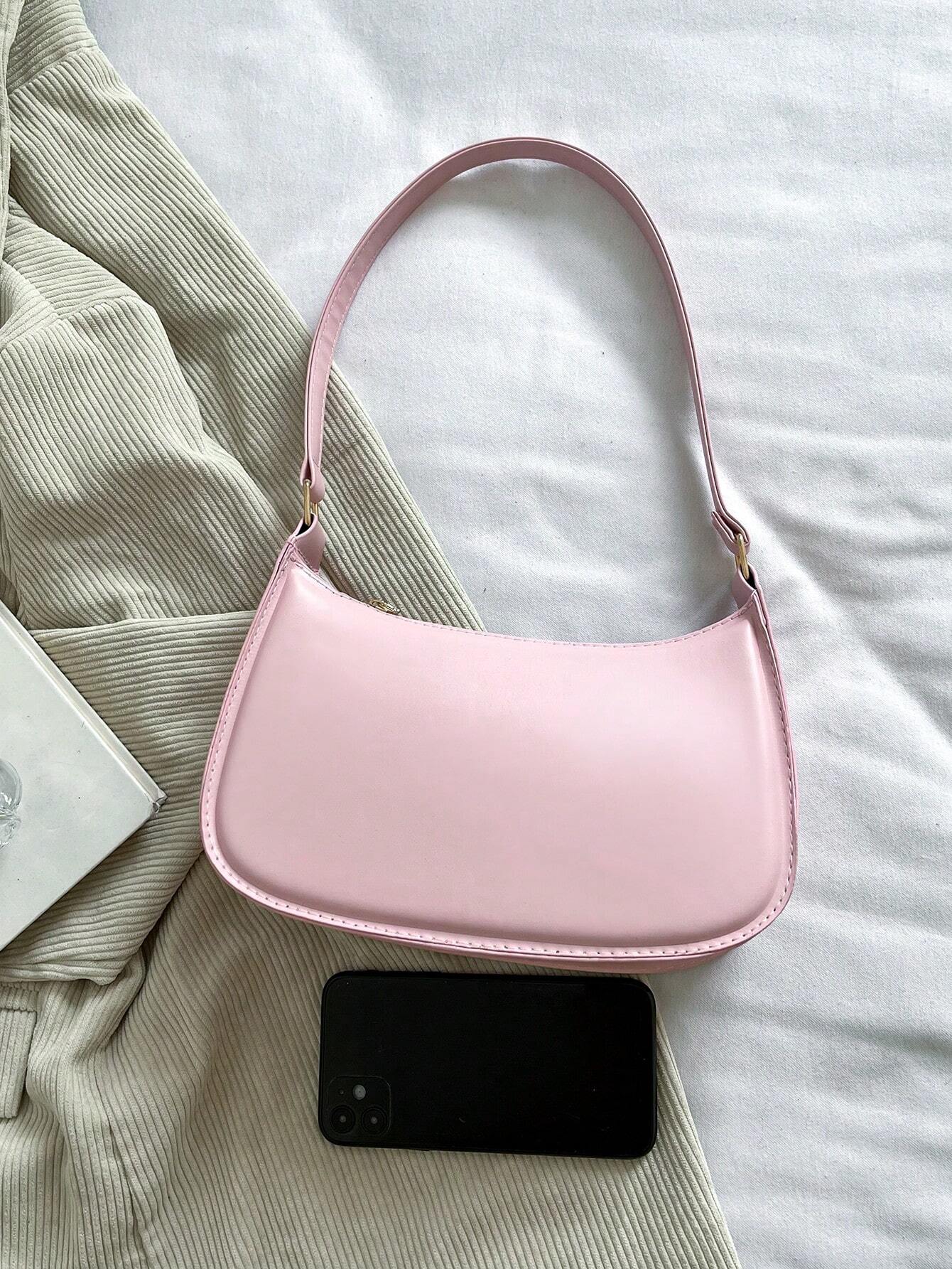 Spring Summer Pink Underarm Bag