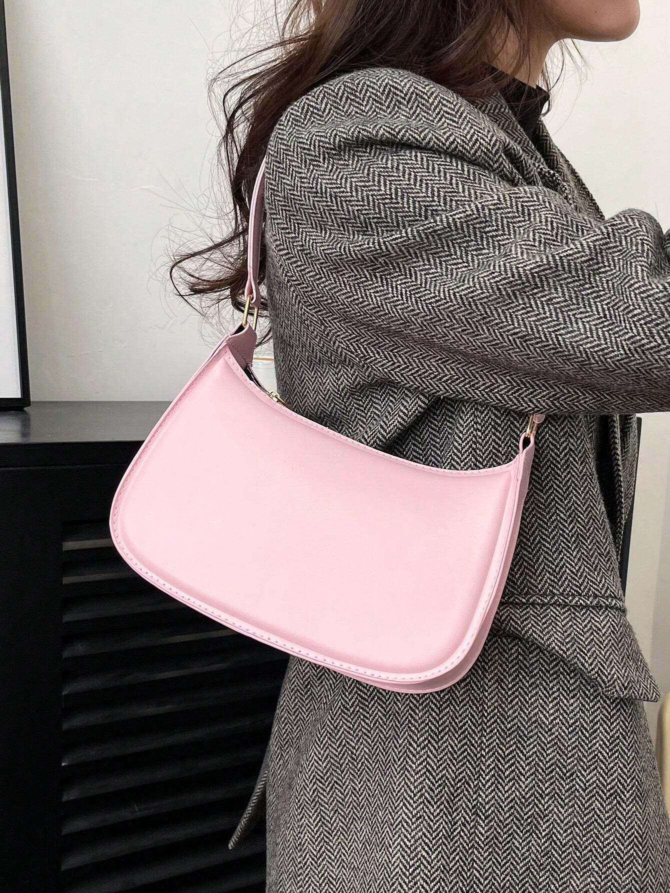Spring Summer Pink Underarm Bag